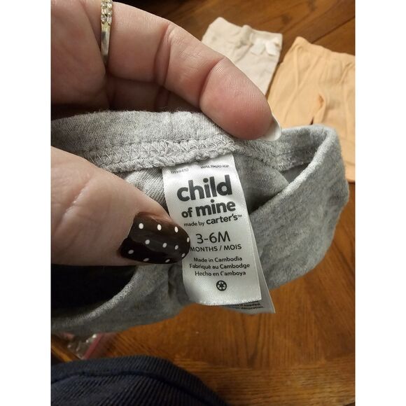 Baby Girl Bundle Of 4 Girly Pants Size 3-6 Months Bundle - Picture 4 of 4